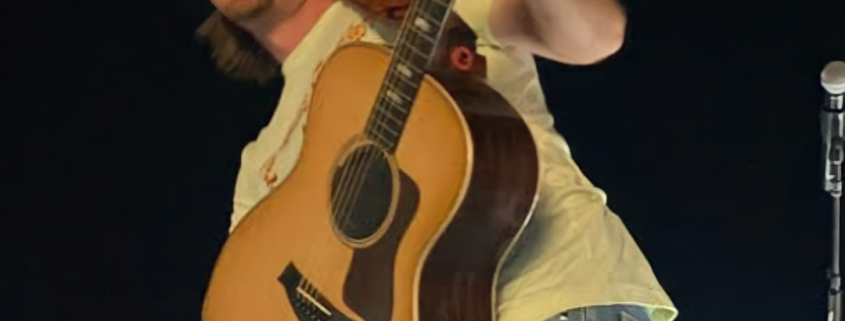 Morgan Wallen performing in Salt Lake City